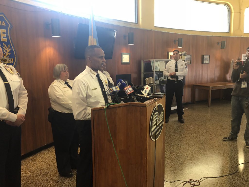 IMG_4945 Philadelphia Police Commissioner Richard Ross discusses an officer-involved shooting on Dec. 27 that left an East Germantown man dead. Officer Eric Ruch, who fired the single shot, will be fired from the force. (Bobby Allyn/WHYY)