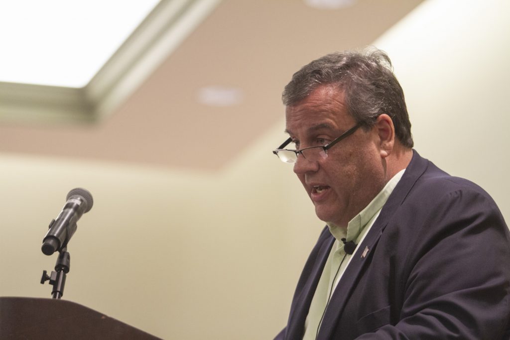 Former New Jersey Governor Chris Christie (Miguel Martinez for WHYY, file)
