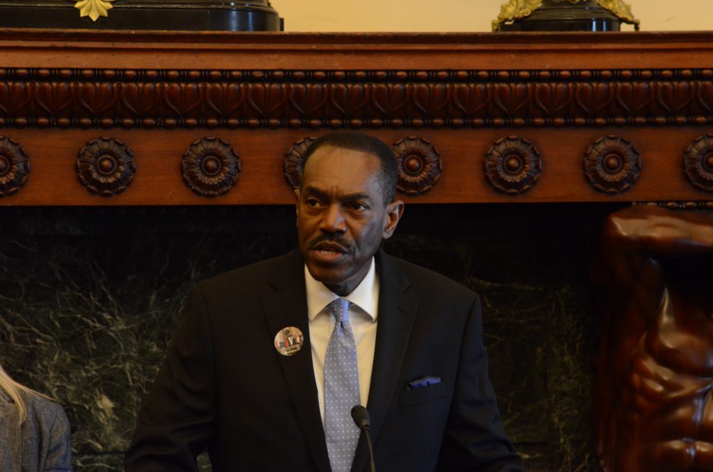 Rodney 10-4 Philadelphia NAACP President Rodney Muhammad (Tom MacDonald, WHYY)
