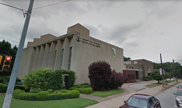 Tree of Life Synagogue in Pittsburgh, Pa. (Google Maps)
