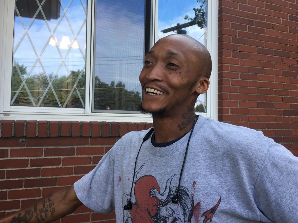 Shawnray Byrd 5 08.07.18 Shawnray Byrd has been represented by the Allegheny County Public Defenders Office four times since 2001. (An-Li Herring/Keystone Crossroads)
