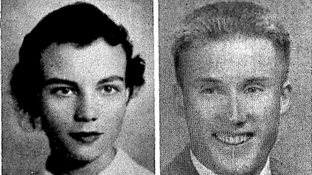 Sandra Day O’Connor in a 1950 Stanford University yearbook photo and William Rehnquist in a 1948 Stanford University yearbook photo. Sandra Day O'Connor in a 1950 Stanford University yearbook photo and William Rehnquist in a 1948 Stanford University yearbook photo. (Associated Press)