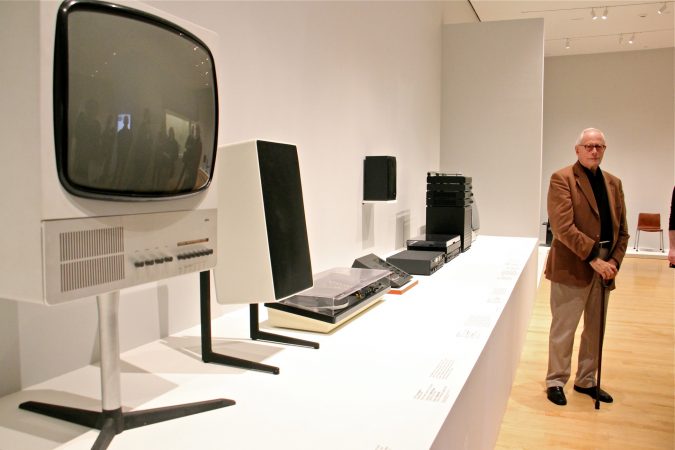 As Braun's chief design officer, Dieter Rams oversaw product design for an enormous range of goods. (Emma Lee/WHYY)