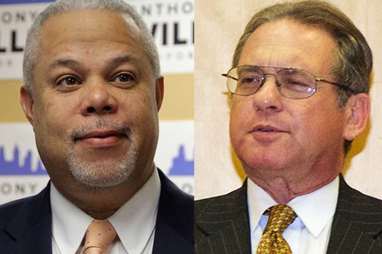 2020williamsbutkox1200-768×512 Pa. state Senator Anthony Hardy Williams (left) and Former City Controller Alan Butkovitz. (Emma Lee/WHYY and Jana Shea for WHYY)