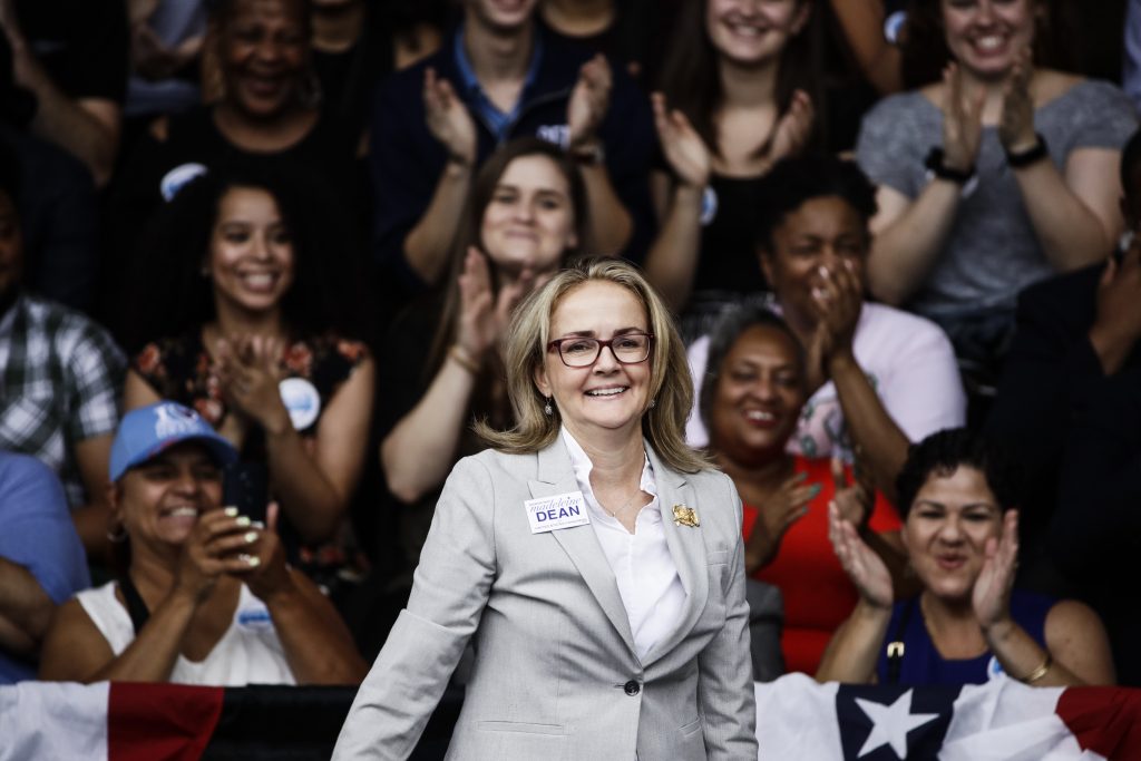 Madeleine Dean State Rep. Madeleine Dean, D-Montgomery, during a campaign rally for Pennsylvania candidates in Philadelphia, Friday, Sept. 21, 2018. Dean is favored over Republican Dan David in the Democratic-leaning House seat centered on Montgomery County. (AP Photo/Matt Rourke)