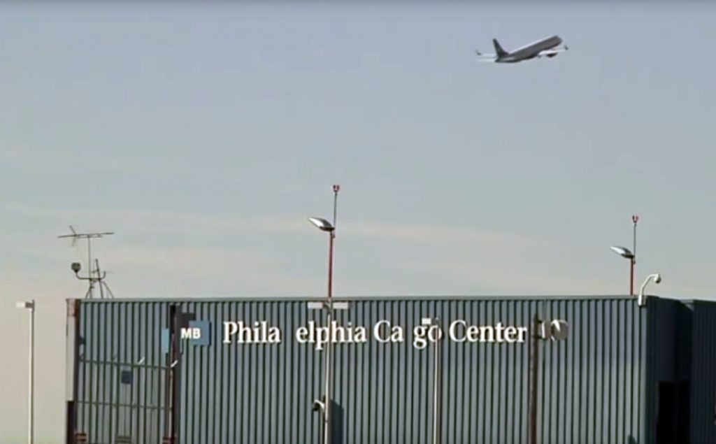 US Airways In this image taken from video, US Airways flight 1939, the final US Airways flight, departs Philadelphia International Airport en route to Charlotte, N.C. on Friday, Oct. 16, 2015. (AP Photo)