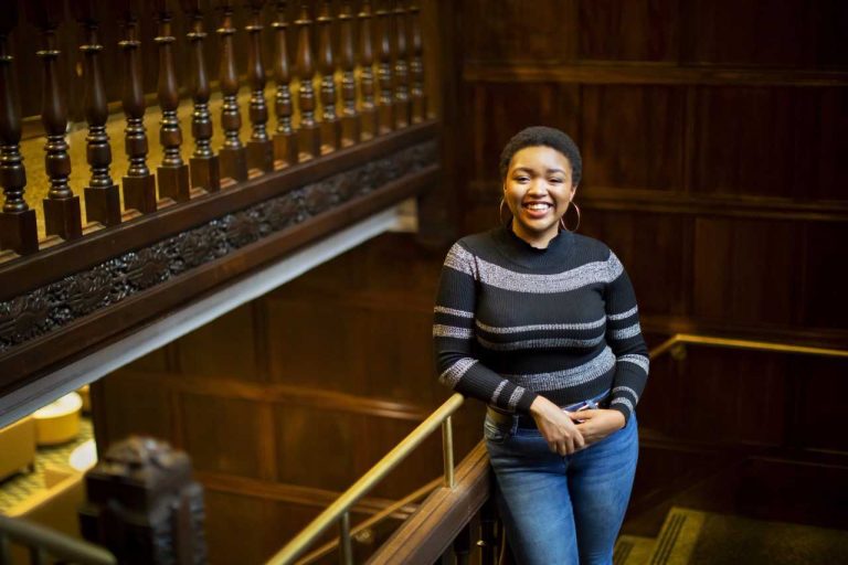 Rhodes scholar, Anea B. Moore (Eric Sucar/University Communications, University of Pennsylvania)