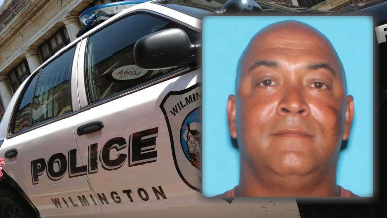 Ballard arrest Wilmington Police M/Cpl. Michael Ballard is accused of allegedly embezzling $22,000 in funds generated by recycling brass shell casings at the department’s firing range. (File/WHYY; Ballard photo courtesy Wilmington Police)