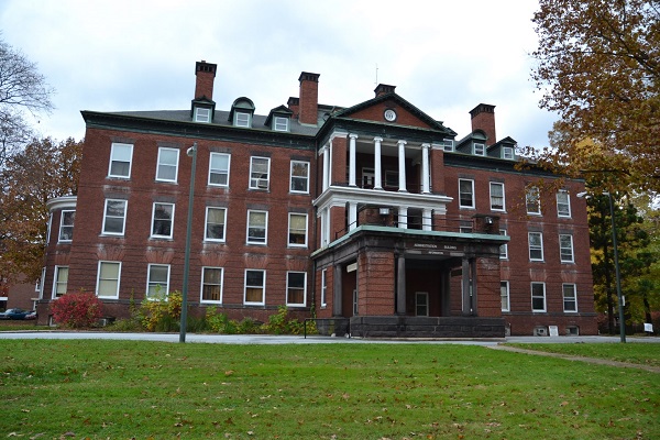 Harrisburg_state_hospital The former Harrisburg State Hospital closed in 2006 and now serves as government offices. (Brett Sholtis/WITF)
