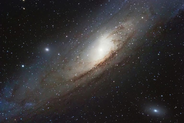 The Andromeda Galaxy, a spiral galaxy in the constellation of Andromeda Messier 31 M31.