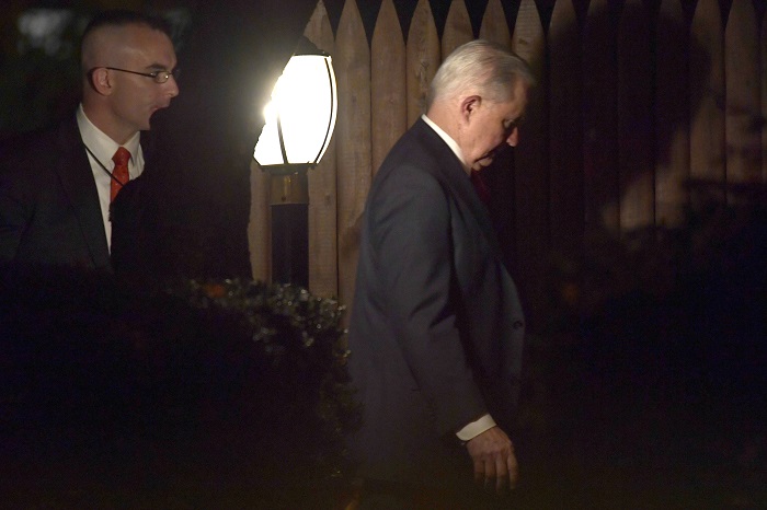 Jeff Sessions was pushed out Wednesday as U.S. attorney general after enduring more than a year of blistering and personal attacks from President Donald Trump over his recusal from the Russia investigation. Groups throughout the country planned demonstrations to protest the ouster. (AP Photo/Susan Walsh)