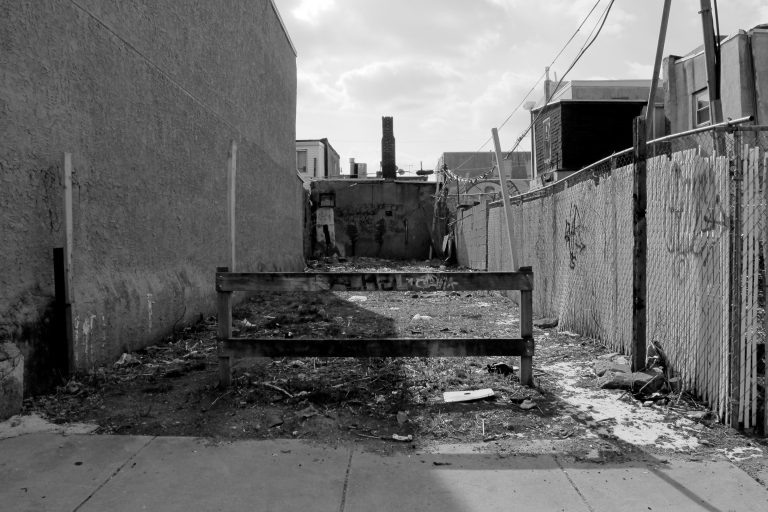 One of 10,000 city-owned  vacant properties (PlanPhilly)