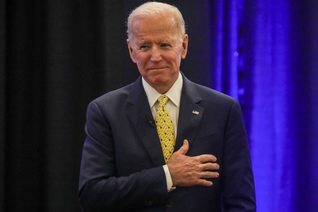 Former Vice President Joe Biden addresses members of the Board of Trustees after an announcement was made that UDÕs school of public policy will be renamed after him Former Vice President Joe Biden addresses members of the University of Delaware Board of Trustees after an announcement was made that UD's school of public policy will be renamed in his honor Tuesday, Dec. 11, 2018. (Saquan Stimpson/for WHYY)