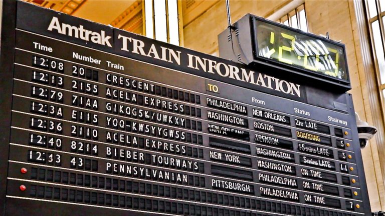Philadelphia's famous flipping schedule board will be replaced by a digital sign in 2019.