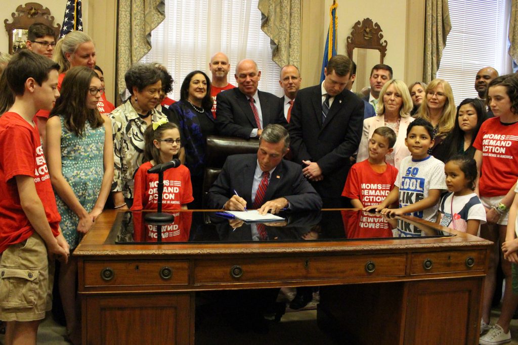 41237141760_d6171cbc4d_o Gov. John Carney signs Delaware's Red Flag gun legislation in June. The law went into effect December 27, 2018. (photo courtesy Gov. Carney's office)