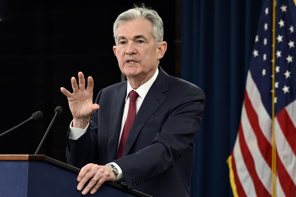 Jerome Powell Federal Reserve Chairman Jerome Powell