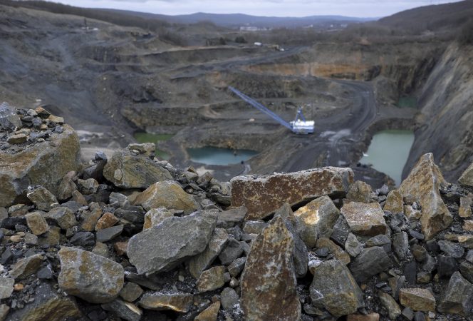 A look at the the Blaschak Coal Corporation pit mine Dec. 4, 2018, in Mount Carmel, Pennsylvania. (Matt Smith for Keystone Crossroads)