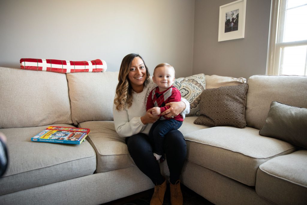 Courtney 2 Courtney Haveman with her son Roman. (Courtesy of the Institute for Justice)