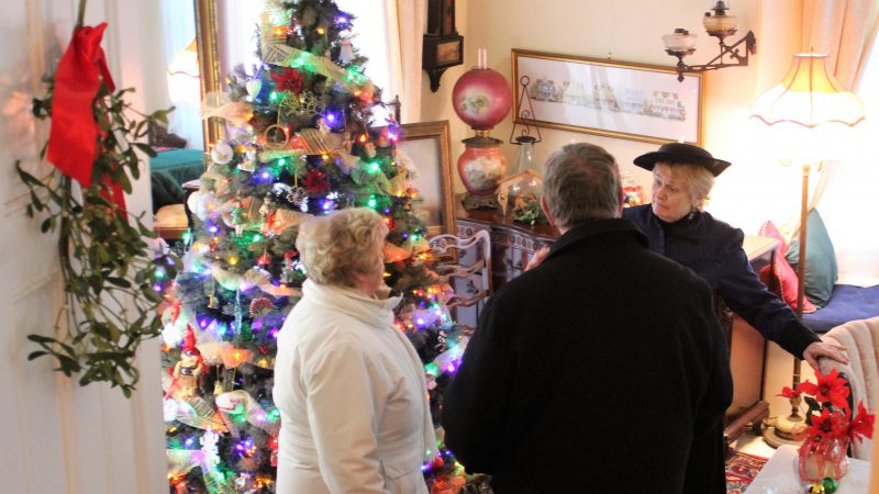Inside the Twin Gables B&B on Columbia Avenue in Cape May, N.J. (Bill Barlow/for WHYY)