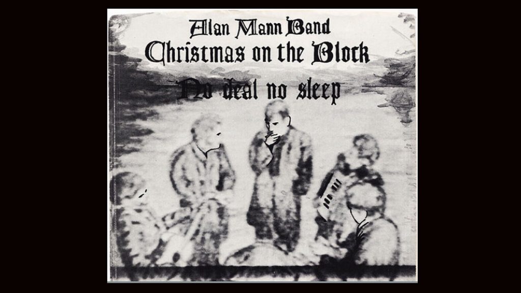 alan-mann-band 45 RPM sleeve for 'Christmas On The Block' - Alan Mann Band (1984). (Image via Flickr Creative Commons, uploaded by Brian of Retroland U.S.A.)