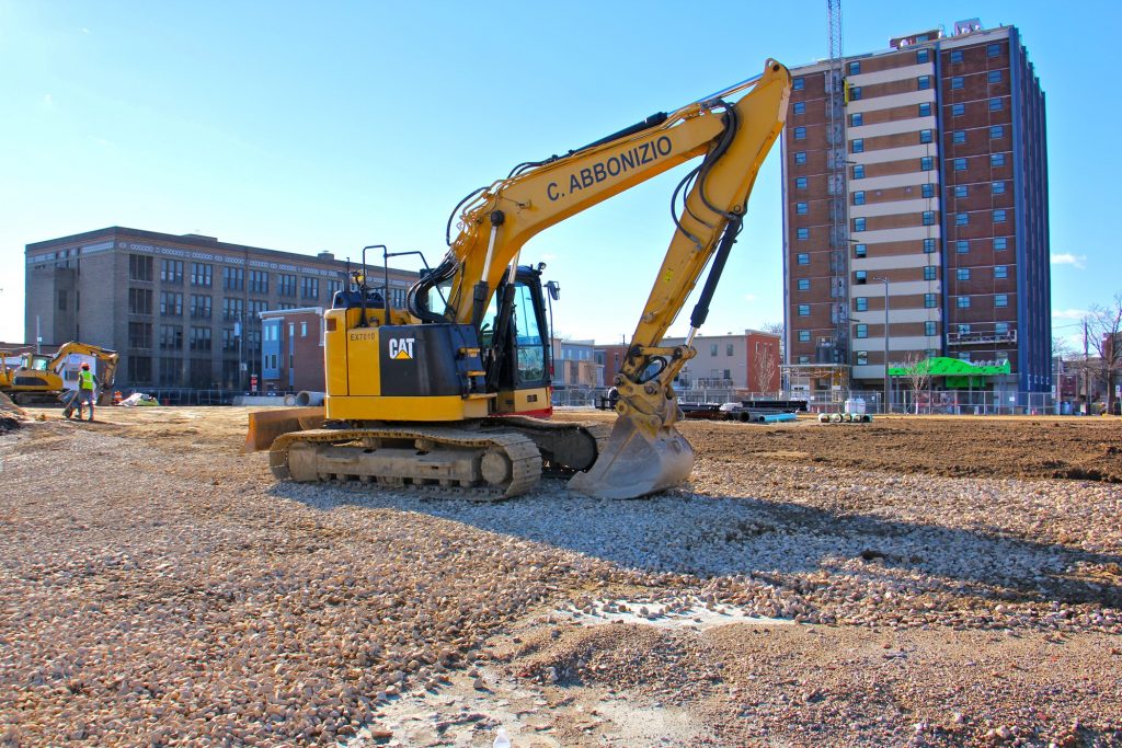 2018 12 04-e lee-philadelphia sharswood-phase three groundbreaking Officials broke ground on Phase III of the Blumberg/Sharswood project, which will result in 83 new affordable and energy-efficient rental units. (Emma Lee/WHYY)