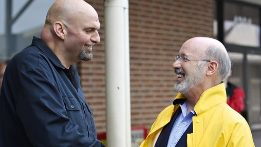 Lieutenant Governor John Fetterman is planning a months-long listening tour to discuss recreational marijuana. (AP Photo)