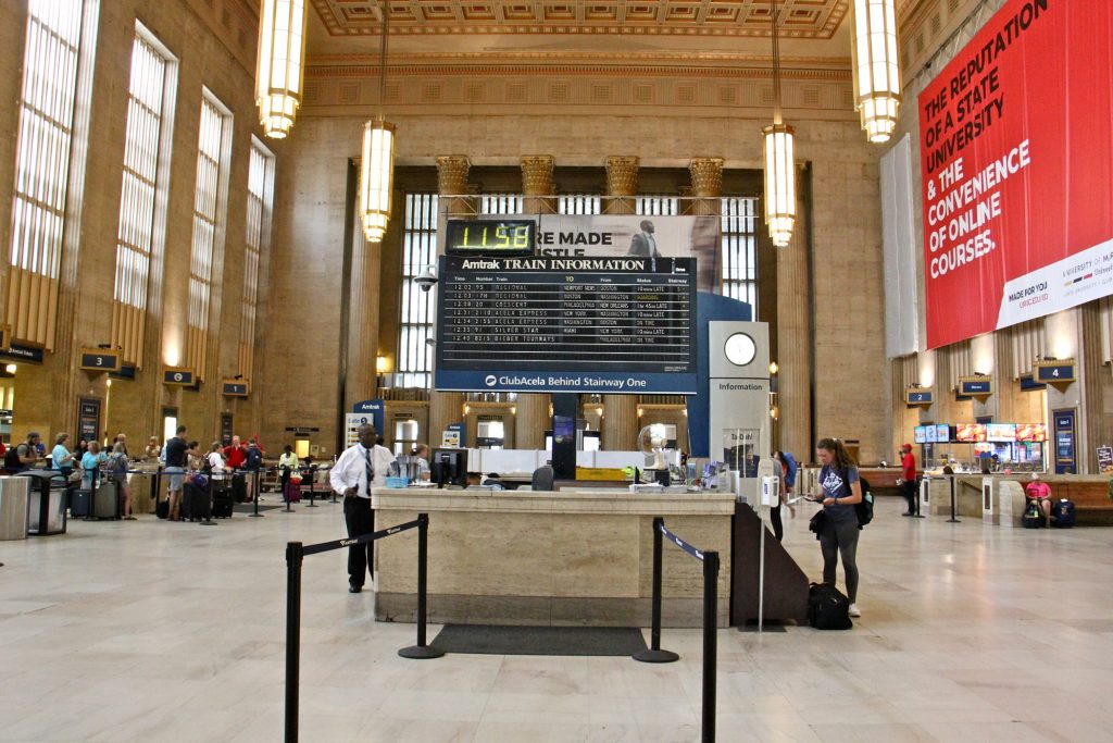 2018 08 07-e lee-30th street station-restoration lobby 1 Lobby at 30th Street Station. (Emma Lee/WHYY)