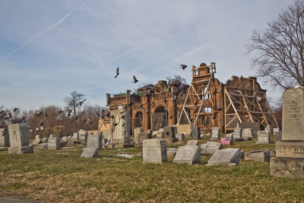 2019 01 17 kpaynter mt. moriah-4 Mt. Moriah Cemetery in Southwest Philadelphia in January 2019. (Kimberly Paynter/WHYY)