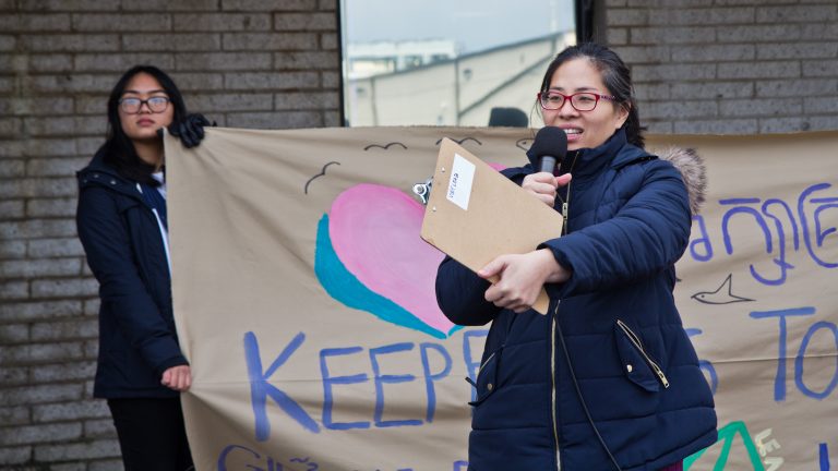 Nancy Nguyen is executive director of VietLead. (Kimberly Paynter/WHYY)