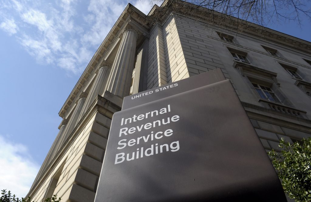 Government Shutdown Impact In this photo March 22, 2013, file photo, the exterior of the Internal Revenue Service (IRS) building in Washington. (Susan Walsh/AP Photo, File)