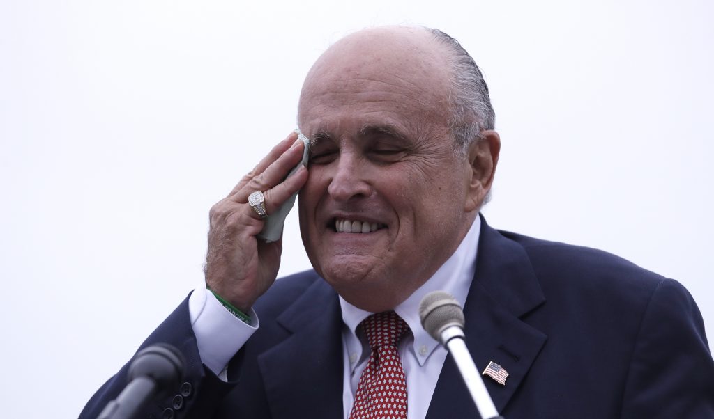Rudy Giuliani Rudy Giuliani, an attorney for President Trump, in Portsmouth, N.H., Wednesday, Aug. 1, 2018. (AP Photo/Charles Krupa)