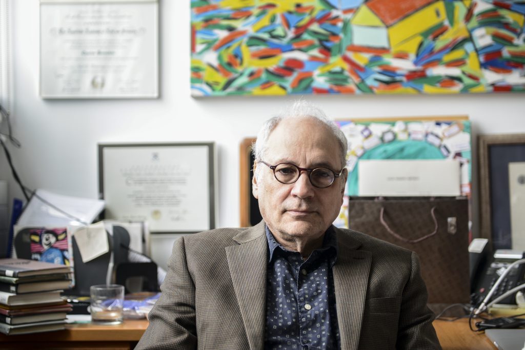 CB-Penn_2-14-1 Poet Charles Bernstein, who teaches at the University of Pennsylvania, has received the prestigious Bollingen Prize for his poetic achievement. (University of Pennsylvania)