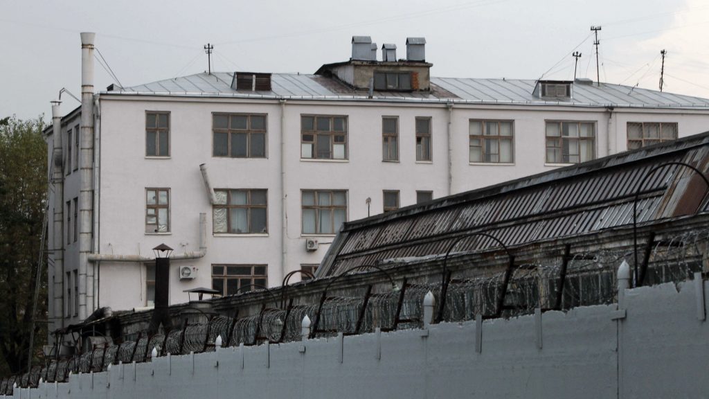 Moscow's Lefortovo prison, where ex-U.S. Marine Paul Whelan is in custody after being accused of espionage by the Russian government. (Sergey Ponomarev/AP)