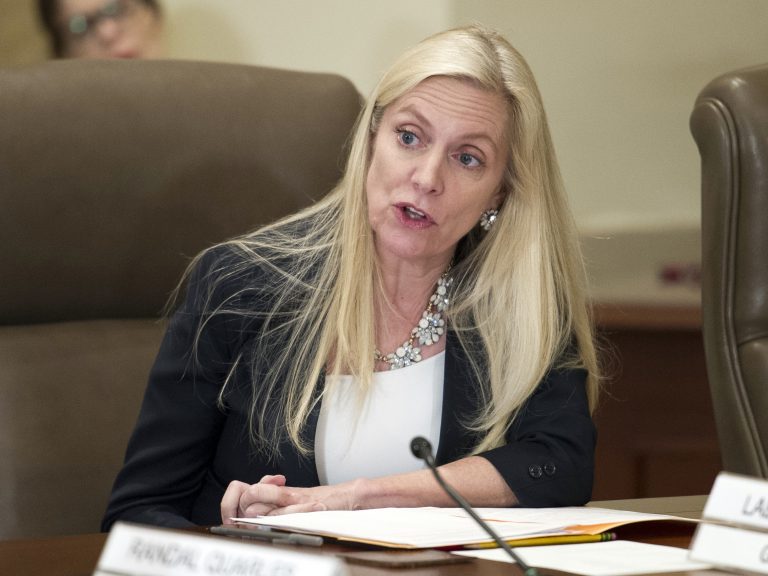 Federal Reserve Board Gov. Lael Brainard says a growing body of research suggests that diversity leads to better decision-making. (Cliff Owen/AP)