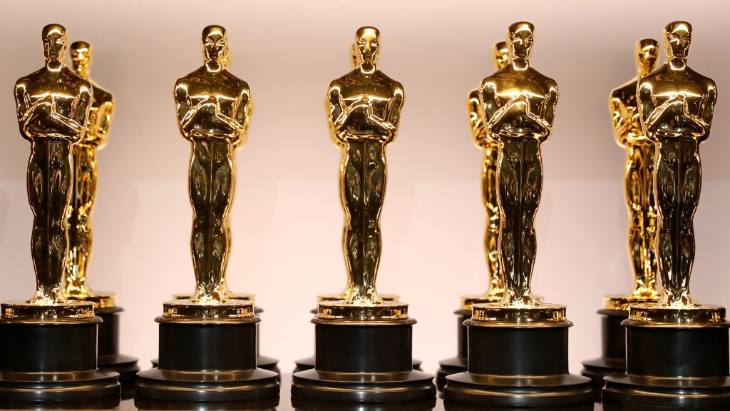 Oscar statues at the 90th Annual Academy Awards on March 4, 2018 in Hollywood, California. Oscar statues at the 90th Annual Academy Awards on March 4, 2018 in Hollywood, California. (Matt Sayles/A.M.P.A.S. via Getty Images)