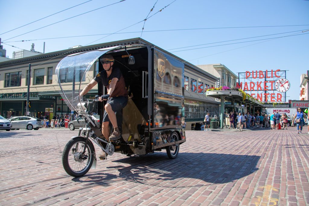 _mobile0c9a66_assets_img_media_DP5A6598 UPS is introducing cargo e-bikes in some U.S. cities. Philadelphia officials say the City of Brotherly Love could benefit from the trikes. (Courtesy of UPS)