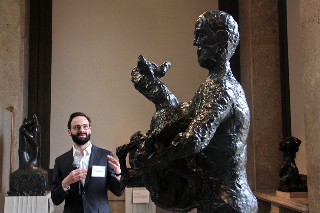 2019 02 07-e lee-alexander kauffman-philadelphia rodin museum-rethinking the monument Curator Alexander Kauffman describes the role of Picasso's