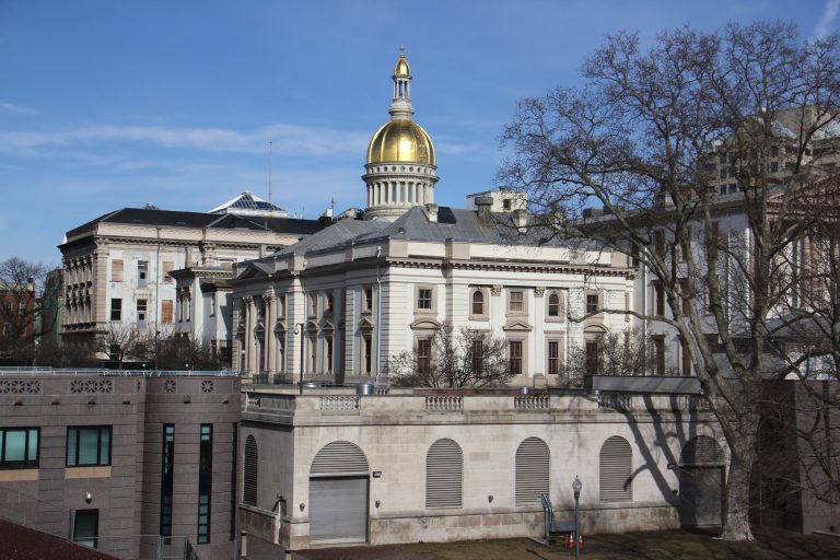 New Jersey Statehouse in Trenton.