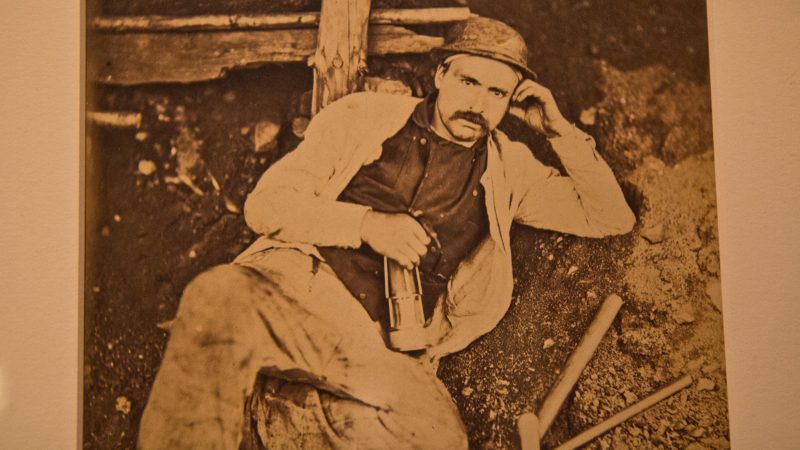 A French portrait from an unknown photographer from 1860. (Kimberly Paynter/WHYY)