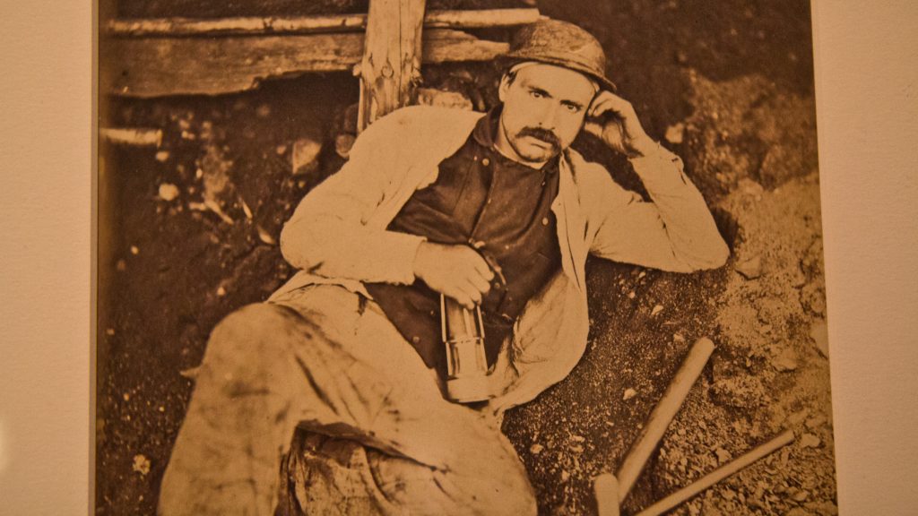 2019 02 19 kpaynter painting is dead-3 A French portrait from an unknown photographer from 1860. (Kimberly Paynter/WHYY)