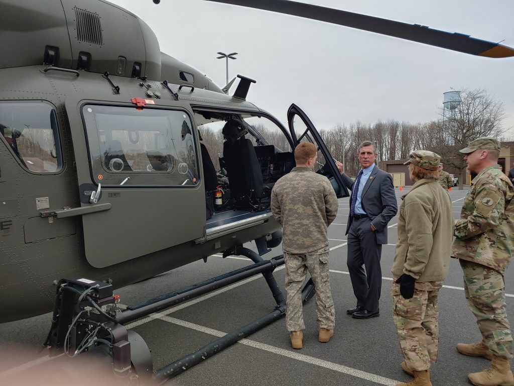 20190222_104913_HDR The Delaware National Guard hosted Governor John Carney for a tour of its counterdrug facilities. (Zöe Read/WHYY)