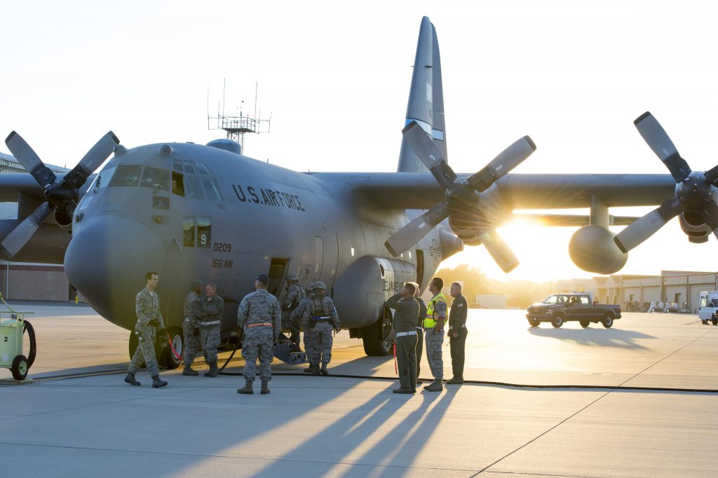 166th Readiness Exercise The CDC will test residents around the New Castle Air National Guard Base who may have been exposed to PFAS, a group of chemicals that that may increase the risk of cancer.
(U.S. Air National Guard photo by Tech. Sgt. Robin Meredith)