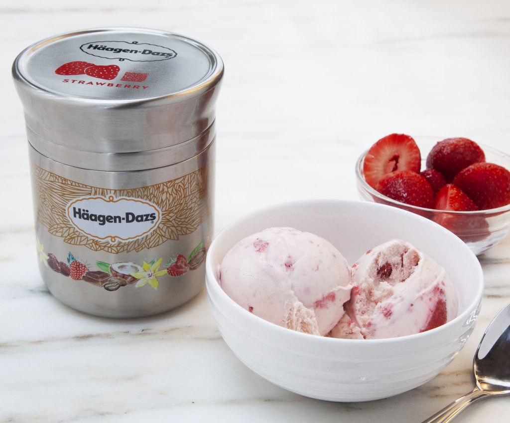 Haagen Dazs Lifestyle Photo2 A new initiative through TerraCycle will bring products like Haagen Dazs to local stores in reusable packaging (Provided)