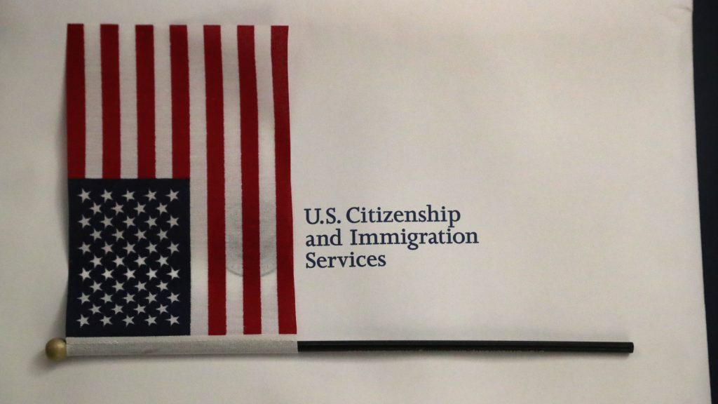 U.S. Citizenship and Immigration Services said Friday that it was implementing new guidelines to identify minors in spousal and fiancée visas. U.S. Citizenship and Immigration Services (Wilfredo Lee/AP)