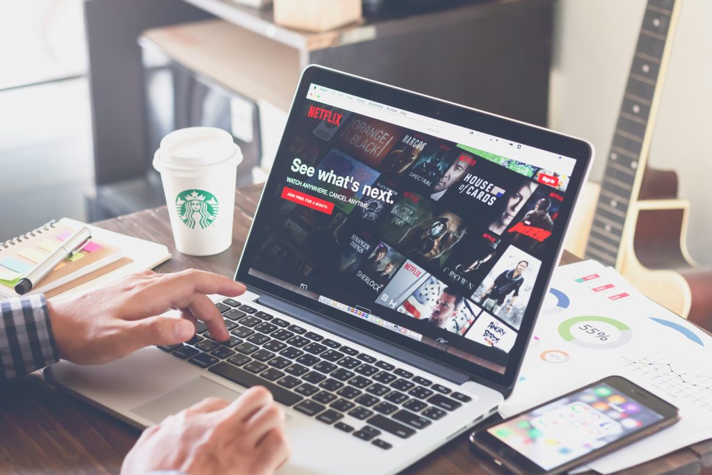 bigstock–168652256 Many couples continue to share streaming accounts even after they break up (Credit: Bigstock)