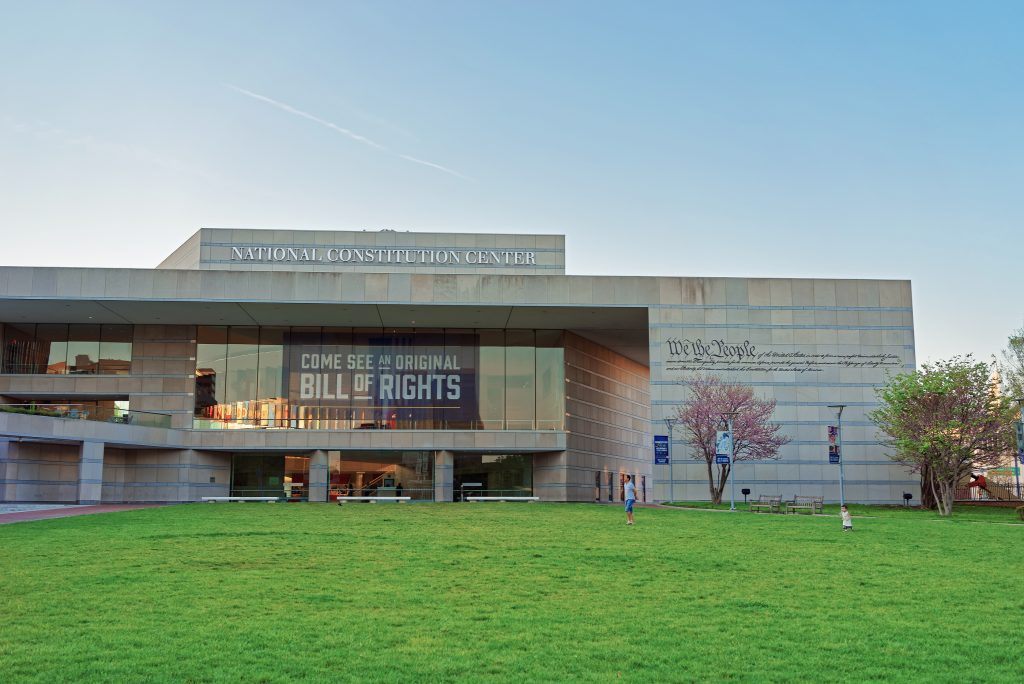 National Constitution Center In Philadelphia National Constitution Center photo credit/Big Stock