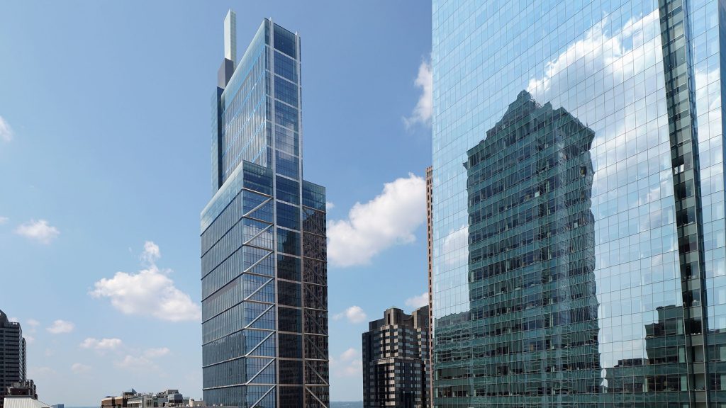 corporate_CTC-Exterior Comcast will not pay property taxes on the value of its $1.2 billion Technology Center until 2027. (Comcast)