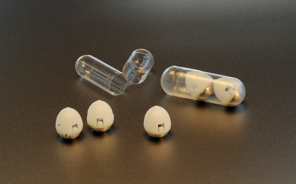 A team of researchers in Boston has developed an insulin-delivery system that injects the medicine directly into the stomach wall, which is painless. A team of researchers in Boston has developed an insulin-delivery system that injects the medicine directly into the stomach wall, which is painless. (Felice Frankel/MIT)