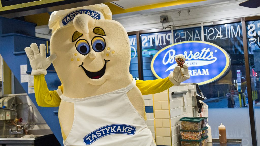 2019 03 21 tastykake milkshake-4 Tastykake and Bassetts Ice Cream teamed up to create a cookie inspired milkshake. (Kimberly Paynter/WHYY)