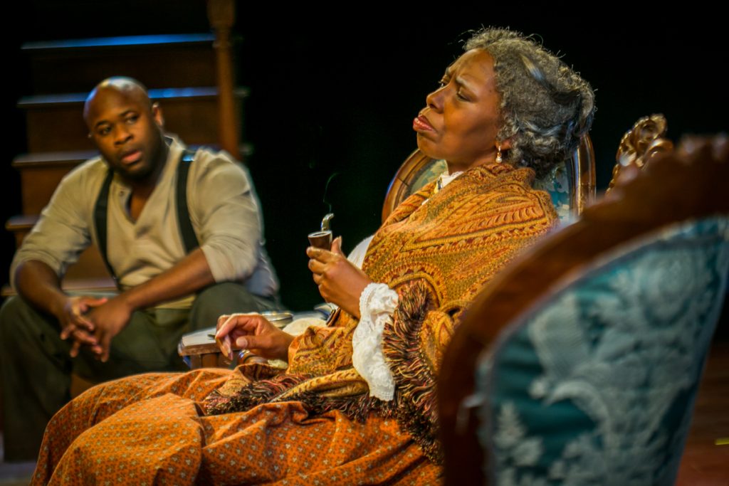 675 Akeem Davis and Zuhairah in Arden Theatre Company’s production of